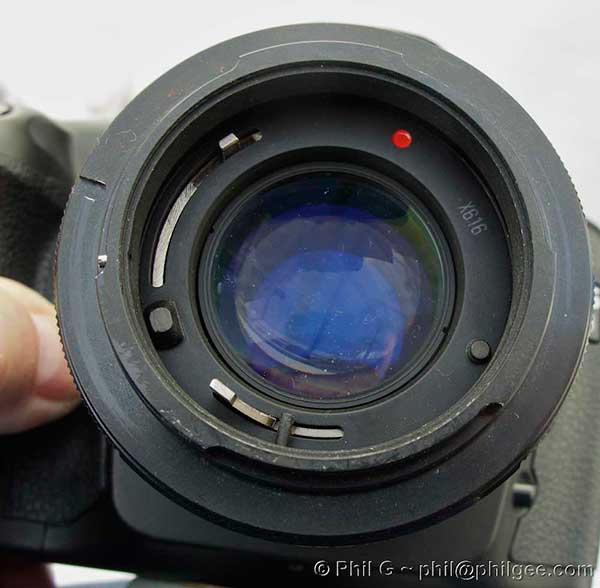 Reverse Mount 50mm Lens © Phil Gee